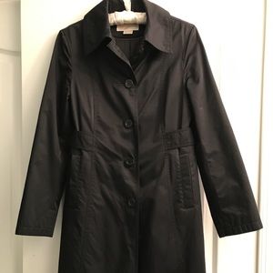 Michael Kors black trench coat